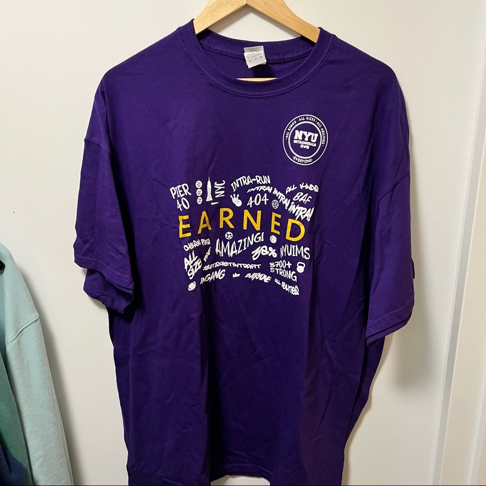 Limited Edition NYU INTRAMURALS T-Shirt.